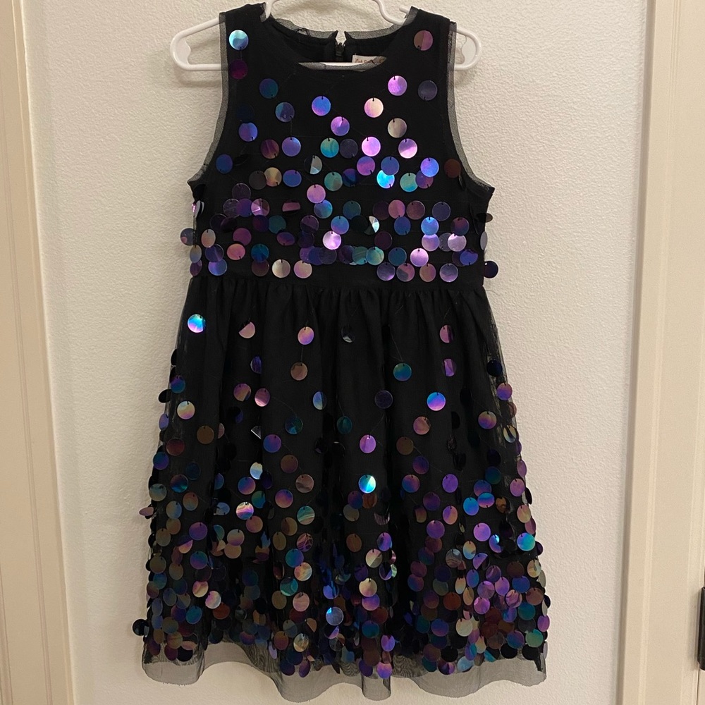 Girls Sequined Dress